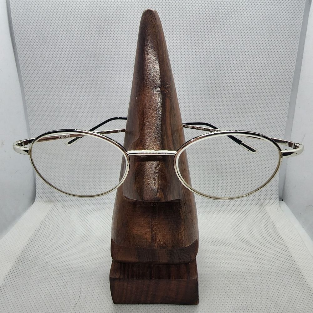 Hugo Hugo Boss Silver & Black Prescription Glasses Frames